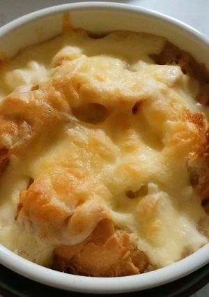 夜勤明けパパのオニオングラタンスープ-レシピのメイン写真