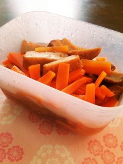 人参とさつま揚げの煮物☆常備菜-レシピのメイン写真