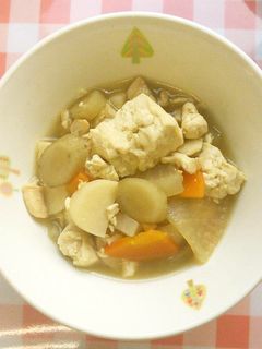 けんちん煮 給食-レシピのメイン写真