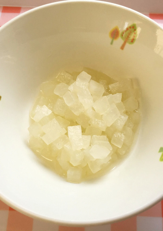 ＊離乳食中期＊大根のだし煮　給食-レシピのメイン写真