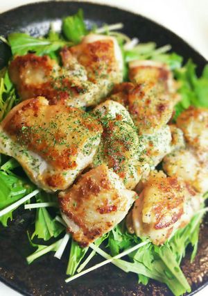 マヨネーズで焼いた塩レモンチキン♪-レシピのメイン写真