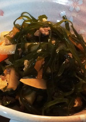 細切り昆布の炒め煮-レシピのメイン写真