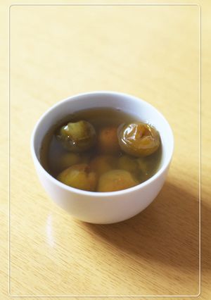 梅シロップの梅で♡梅の甘露煮-レシピのメイン写真