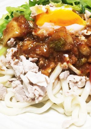 冷製豚しゃぶキムチうどん♡-レシピのメイン写真
