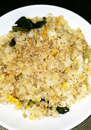 広島菜とちりめんじゃこのペペロンチーノ-レシピのメイン写真