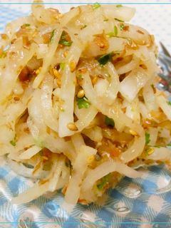 梅わさびの大根おかかサラダ-レシピのメイン写真