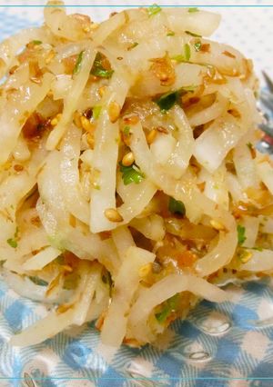 梅わさびの大根おかかサラダ-レシピのメイン写真