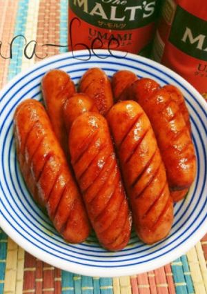 スパイシーカレーソース照り焼きウインナー-レシピのメイン写真