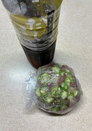 生オクラの ねばとろ薬味-レシピのメイン写真