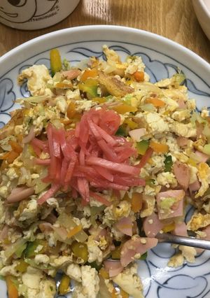 ダイエット・豆腐でチャーハン-レシピのメイン写真