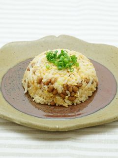 納豆チャーハン-レシピのメイン写真
