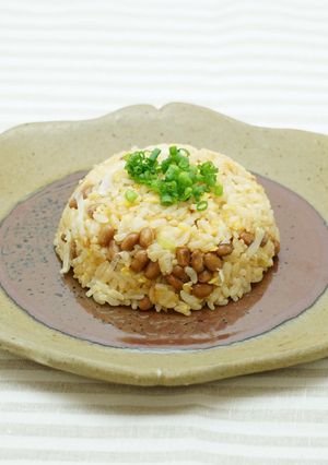 納豆チャーハン-レシピのメイン写真