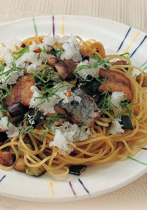 さんまパスタ-レシピのメイン写真