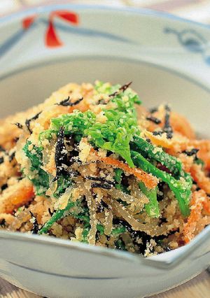 菜の花入りおから-レシピのメイン写真
