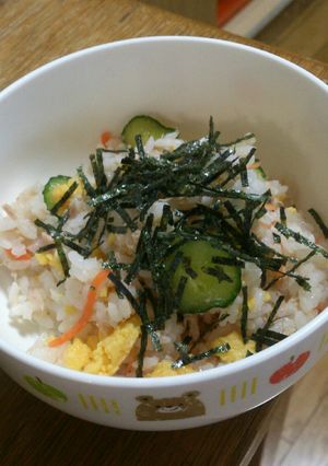 ツナの彩り混ぜご飯-レシピのメイン写真