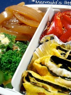 素早くできる(^ω^)♪4色おかず弁当-レシピのメイン写真