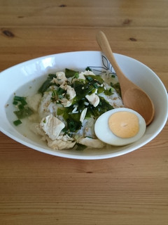 しっとり茹で鶏と汁かけご飯-レシピのメイン写真