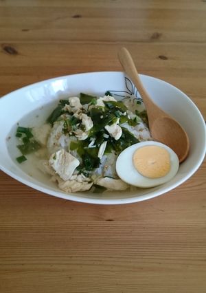 しっとり茹で鶏と汁かけご飯-レシピのメイン写真