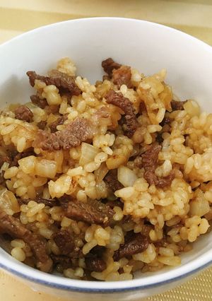 簡単で美味しい牛肉チャーハン-レシピのメイン写真