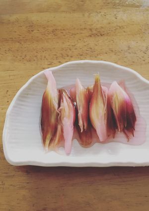 すっぱい、おいしい、茗荷の甘酢漬け-レシピのメイン写真