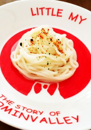 簡単 ピリ辛パスタ風そうめん-レシピのメイン写真