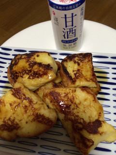 甘酒でフレンチトースト-レシピのメイン写真