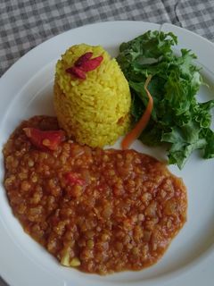 ビーガン*赤レンズの豆カレー-レシピのメイン写真