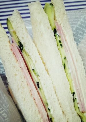 セブン風ジューシーハムサンド-レシピのメイン写真