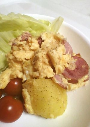 ウインナーポテトエッグ-レシピのメイン写真