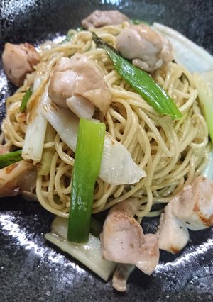 大人の味！大磯屋鶏ゆずこしょう焼そば-レシピのメイン写真