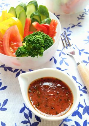 トマトドレッシング-レシピのメイン写真