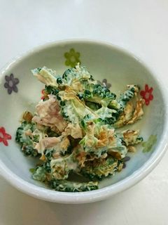 ゴーヤとツナのサラダ-レシピのメイン写真