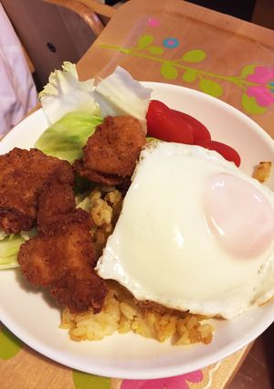 見た目ジャンバラヤみたいなピラフ-レシピのメイン写真