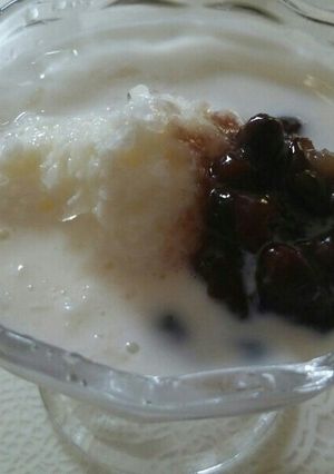 飲めるかき氷❗ミルク金時牛乳入り♪-レシピのメイン写真