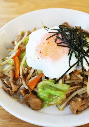 モヤシでなんちゃって焼きそば-レシピのメイン写真