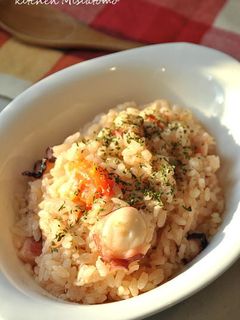 タコと丸ごとトマトのピラフ-レシピのメイン写真