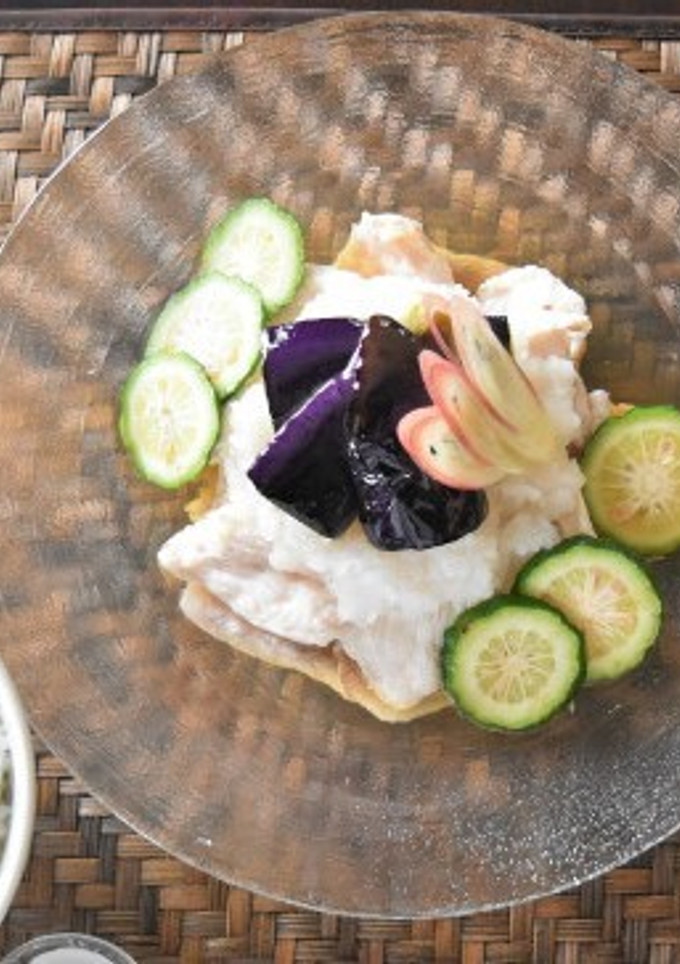 冷たいおかず「柔らか鶏のみぞれだしがけ」-レシピのメイン写真