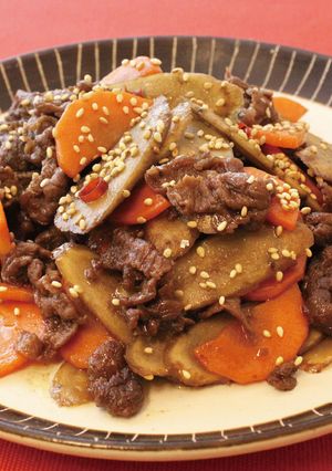 ★牛肉のコクうまごちそうきんぴら-レシピのメイン写真