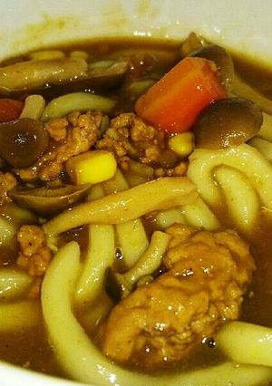 ☆リメイク☆定番のカレーうどん-レシピのメイン写真