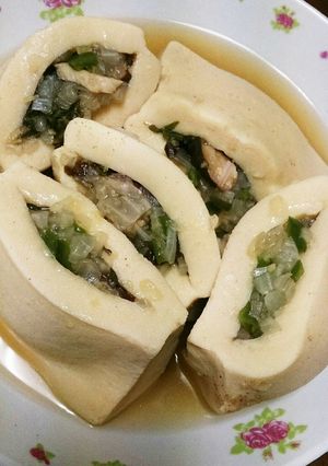 高野豆腐の野菜詰め-レシピのメイン写真