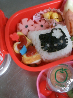 ハローキティちゃんお弁当-レシピのメイン写真