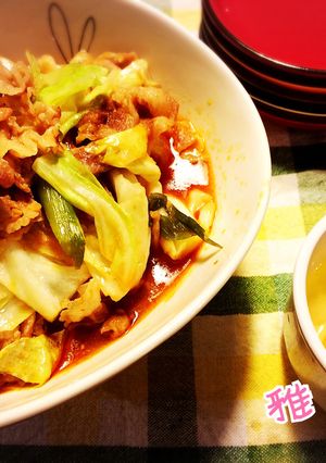 すぐできる！ご飯に合う！我が家の回鍋肉！-レシピのメイン写真