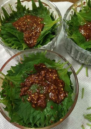 大葉の醬油漬け韓国風-レシピのメイン写真