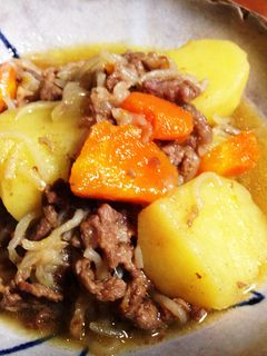 圧力鍋 de 肉じゃが-レシピのメイン写真