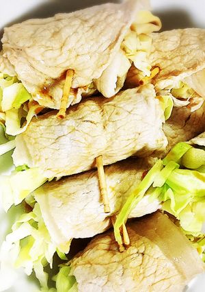 巻き巻き冷しゃぶ-レシピのメイン写真