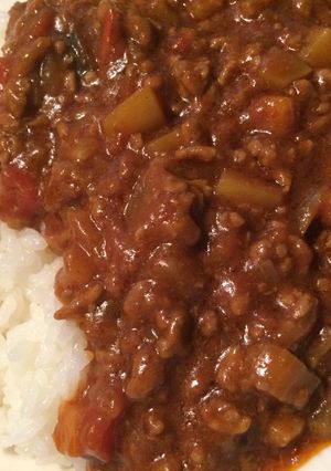 トマト風味のドライカレー-レシピのメイン写真