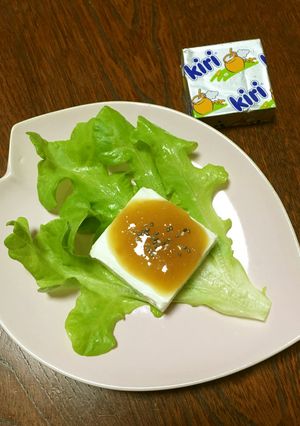 クリチに田楽味噌をのせて～おつまみ-レシピのメイン写真