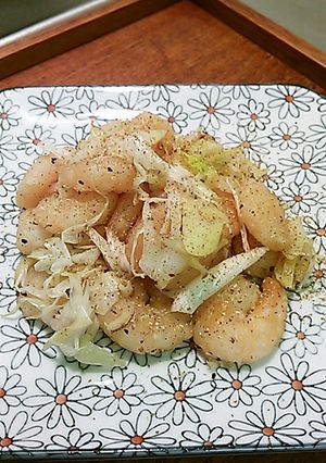 エビフリッターとネギ塩炒め-レシピのメイン写真