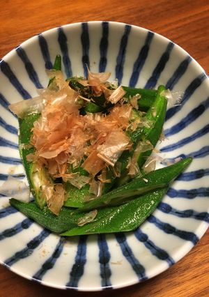 早っ！美味っ！オクラ塩炒め-レシピのメイン写真