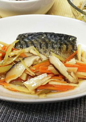 塩さばのたっぷり野菜ソース-レシピのメイン写真
